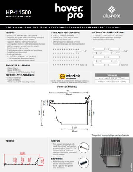 TH_spec sheet_HP11500_EN