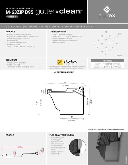 thumbnail_spec-sheet_gutter-clean_m-63zip_b95_en